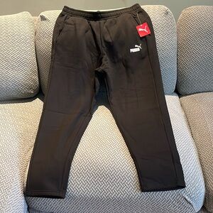 Puma - New With Tags - Black Sweat Pants